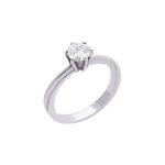 Sarah Kosta Joyas - Solitario en plata 950 con cristal ANPLCR1221_a