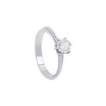 Sarah Kosta Joyas - Solitario en plata 950 con cristal ANPLCR1221_b