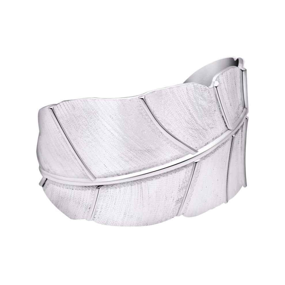 Sarah Kosta Joyas - Brazalete hoja en plata 950 PUPLPL1208_a