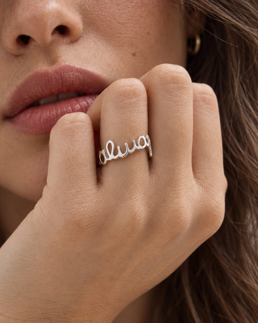 Anillo minimalista Always