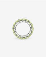 ANPLPO1614 Anillo Sin fin de peridotos olivinos baguettes